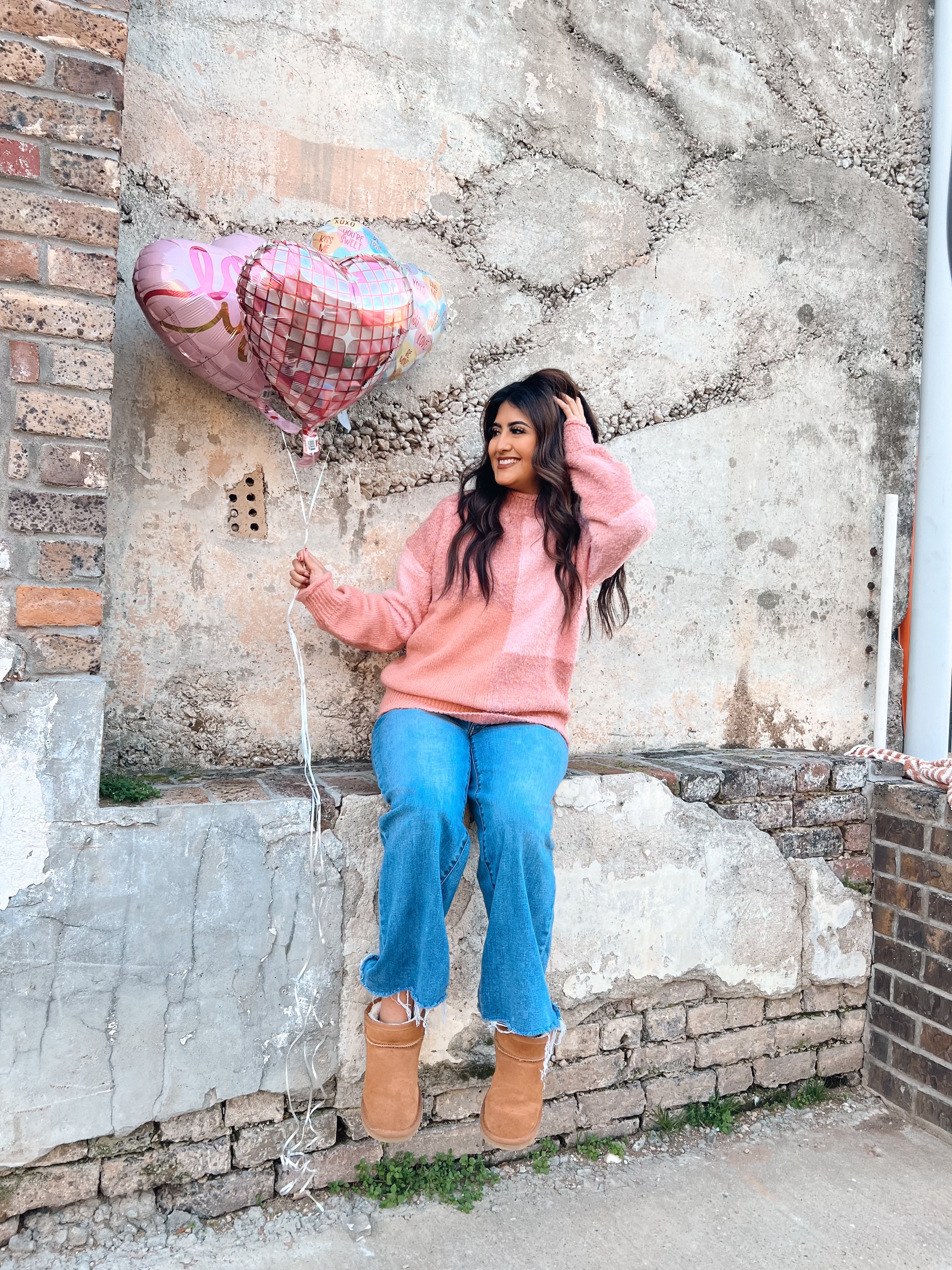 Cupid’s Cozy Block Sweater