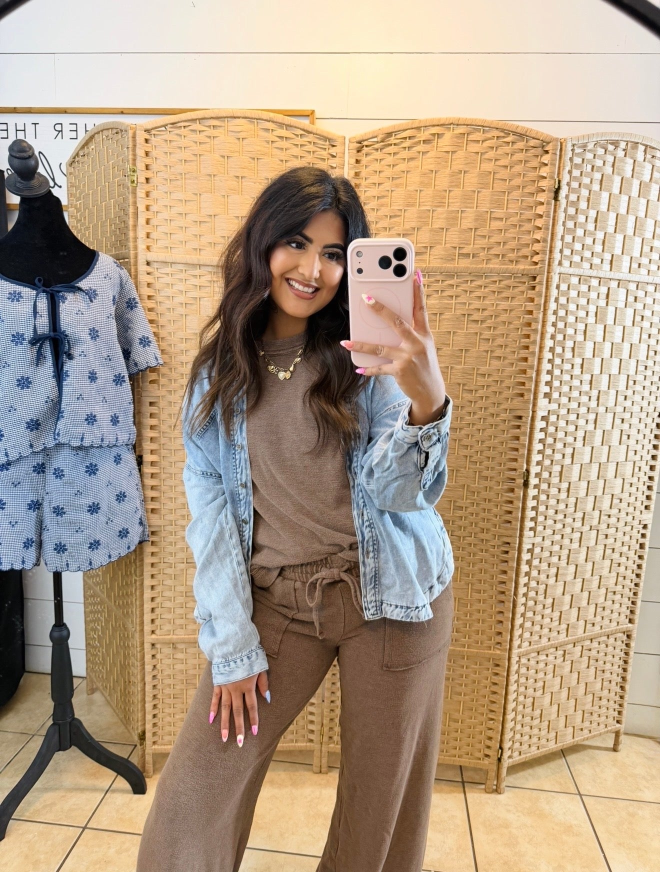 Tatiana Set in Brown