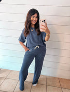 Averie Set in Navy
